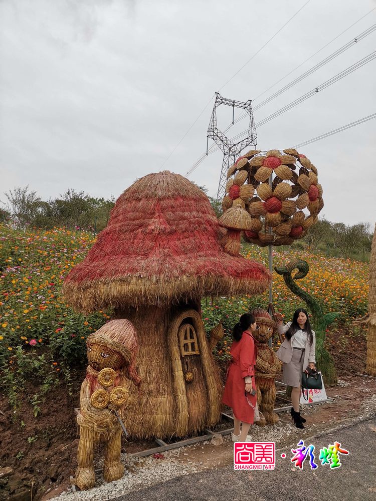 稻草草雕藝術(shù)的特點、工藝和適用場景